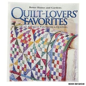 NEW SEALED - Better Homes & Gardens Quilt Lovers Favorites Vol. 9 HC Book 2009
